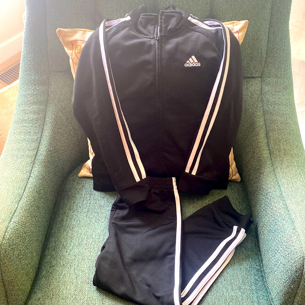 Black adidas Track Suit